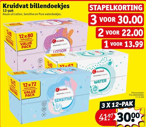 Kruidvat billendoekjes aanbiedingen tot .